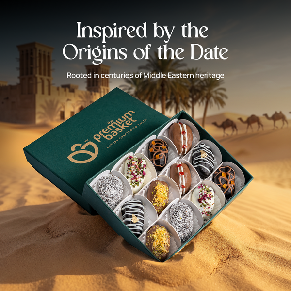 Stuffed Dates Gift Box - 12 Premium Medjool Dates Hover