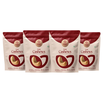 Cashew nuts pouch, red and white with 250 g label