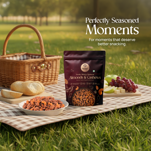 Smoky Hickory Barbecue Almonds & Cashew Hover