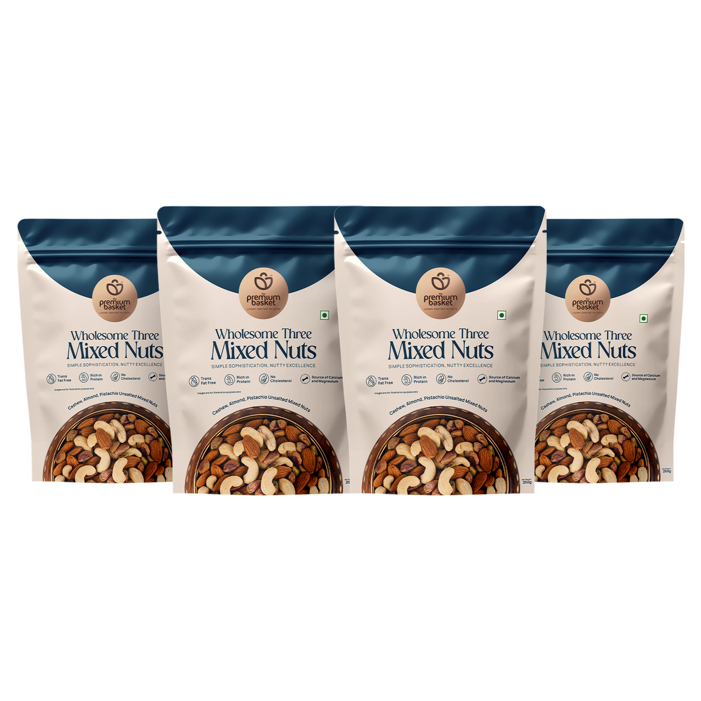 Wholesome Three Mixed Nuts